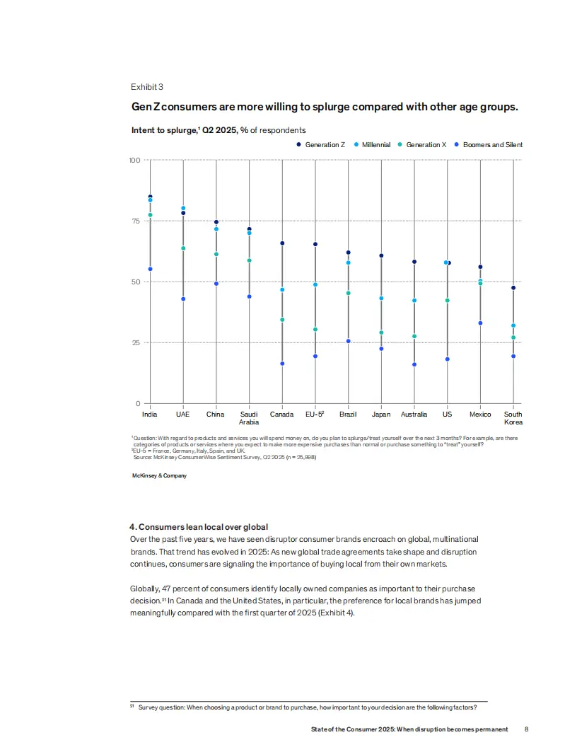 2025麦肯锡报告_2025消费者趋势报告 麦肯锡 消费行为洞察_Z世代消费力量崛起 麦肯锡 报告解读