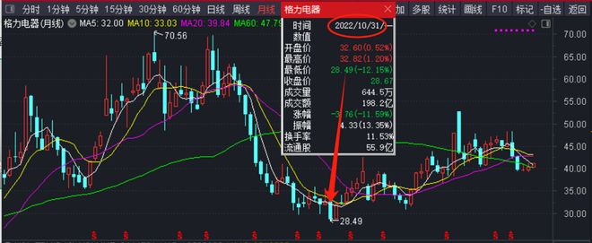 格力股票60元可以入手吗_格力电器300指数权重变化_格力电器股票年线图
