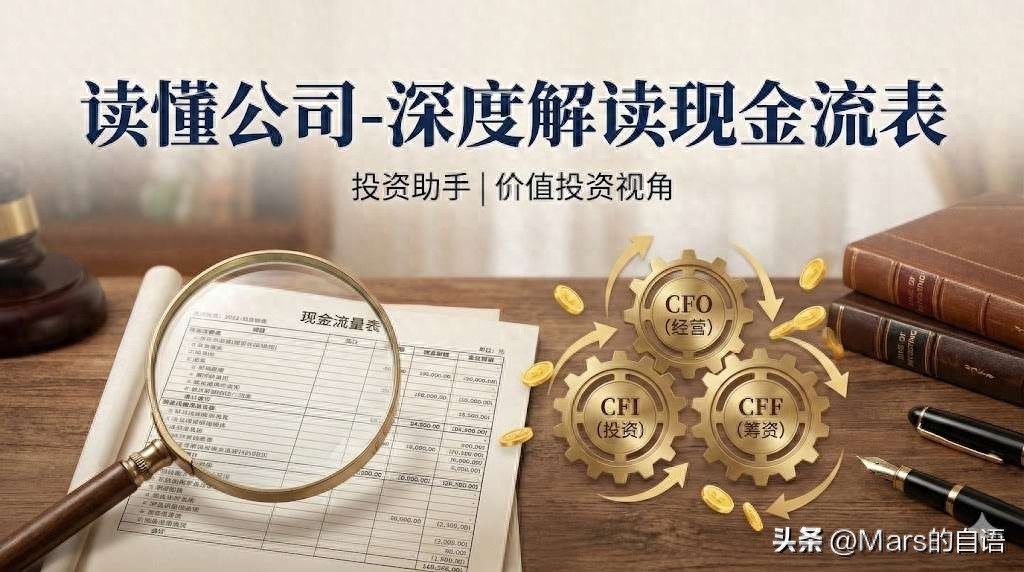 现金流量表与利润表大不同，一文带你深度解读现金流量表