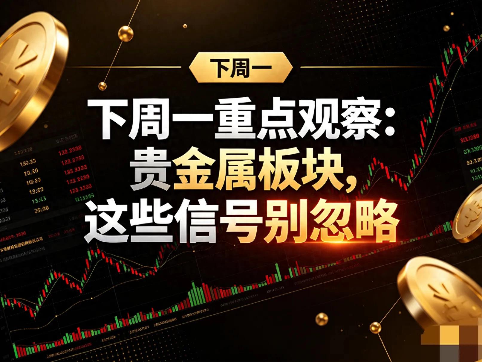 下周一会怎么走？帮你预测接下来贵金属走势看清关键信号