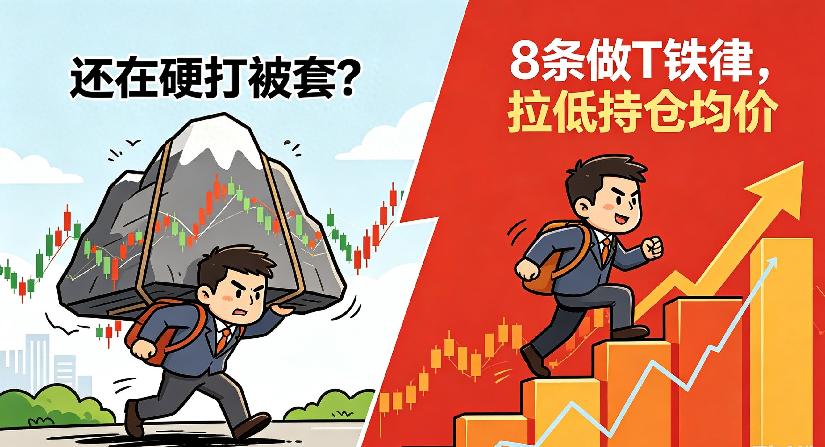2026 年 A 股存量博弈，股票被套牢咋用 T+0 高卖低买解套？